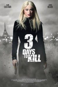 Download 3 Days to Kill (2014) Dual Audio {Hindi-English} Bluray 480p [400MB] || 720p [1GB]