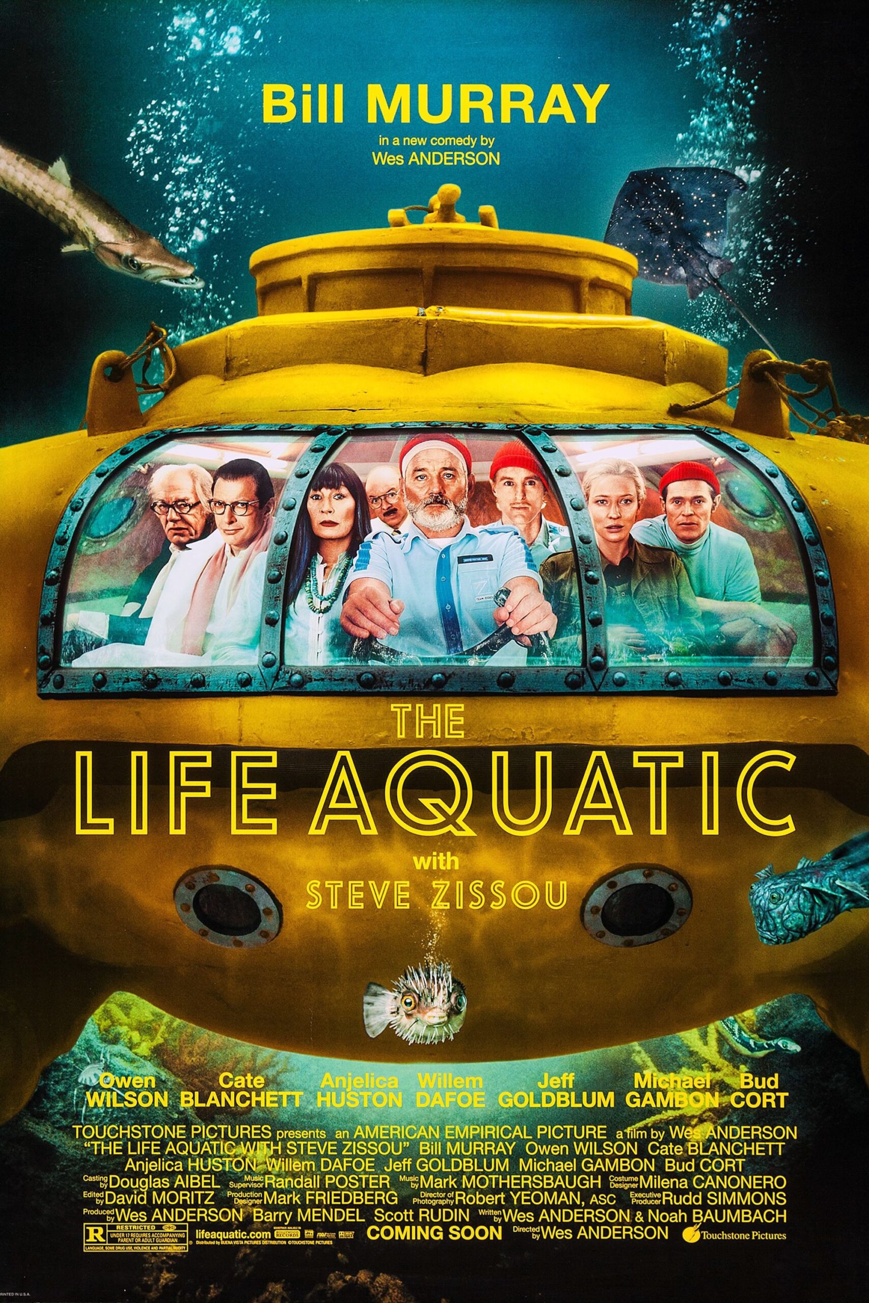 Download The Life Aquatic with Steve Zissou (2004) {English Audio With Subtitles} 480p [450MB] || 720p [950MB] || 1080p [2.60GB]